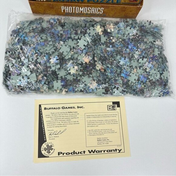 Buffalo‎ Games Photomosaic Van Gogh and William Neill Havasu Falls Puzzle Lot - Picture 6 of 15